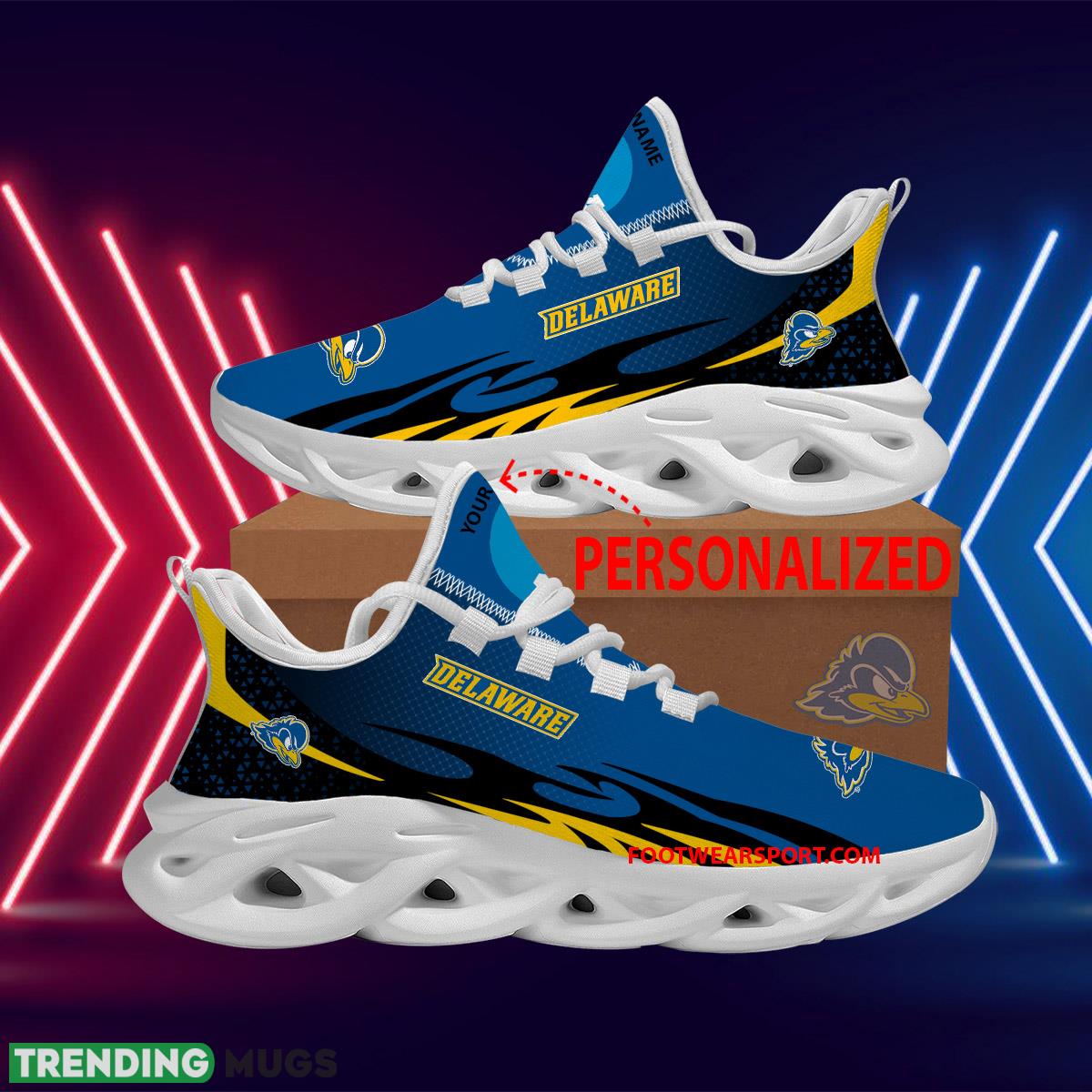 Personalized NCAA2 delaware blue hens Max Soul Shoes New Design Pop Sport Sneaker - NCAA2 delaware blue hens Max Soul Shoes Personalized Photo 1 Personalized NCAA2 delaware blue hens Max Soul Shoes New Design Pop Sport Sneaker - NCAA2 delaware blue hens Max Soul Shoes Personalized Photo 1