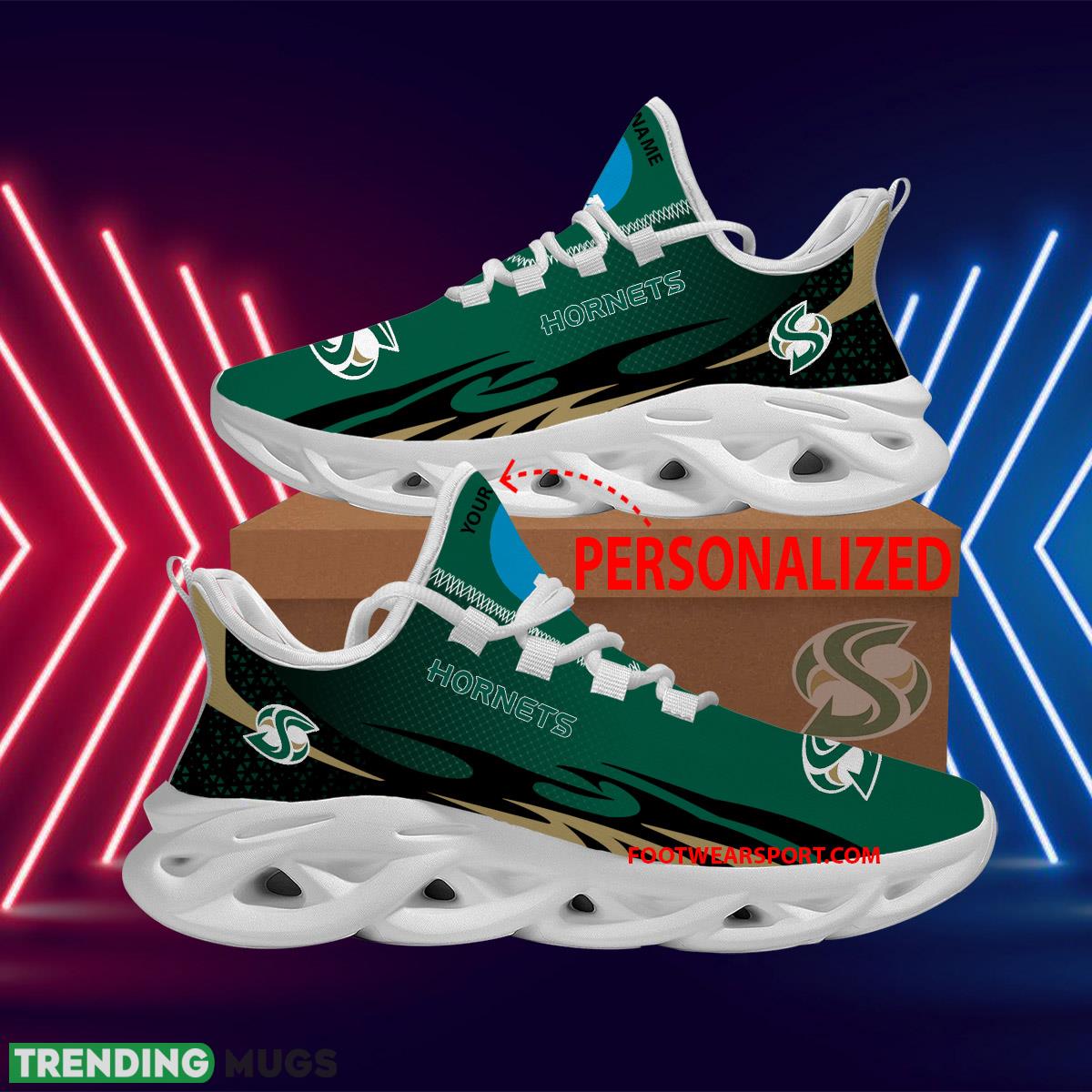 Personalized NCAA2 Sacramento State Hornets Max Soul Shoes New Design Craftsmanship Chunky Sneaker - NCAA2 Sacramento State Hornets Max Soul Shoes Personalized Photo 1 Personalized NCAA2 Sacramento State Hornets Max Soul Shoes New Design Craftsmanship Chunky Sneaker - NCAA2 Sacramento State Hornets Max Soul Shoes Personalized Photo 1