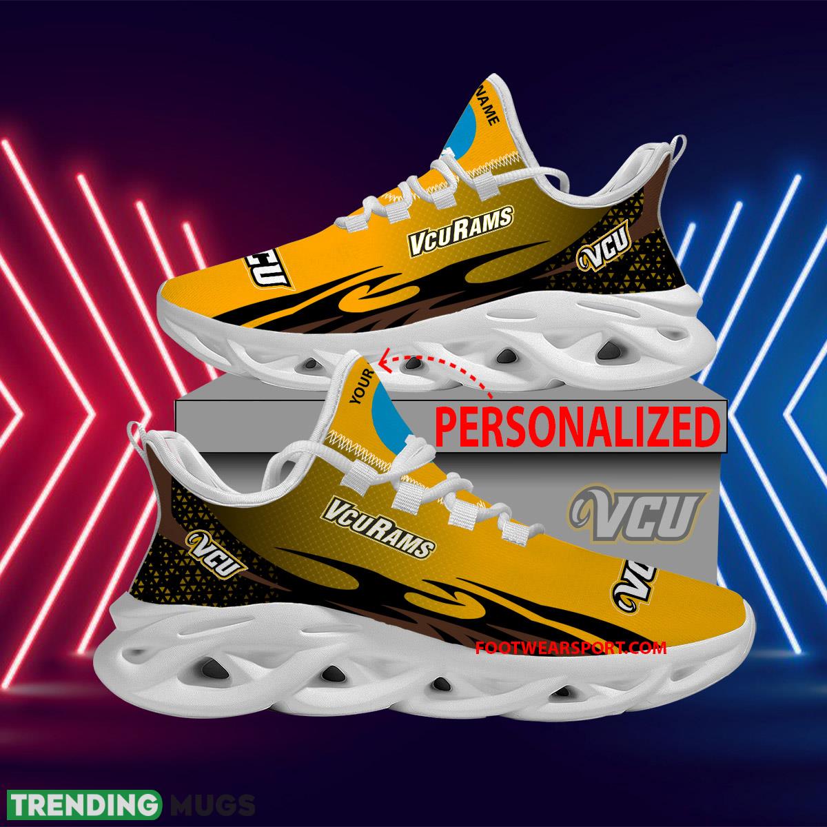 Personalized NCAA2 Virginia Commonwealth Rams Max Soul Shoes New Design Trendsetting Sport Sneaker - NCAA2 Virginia Commonwealth Rams Max Soul Shoes Personalized Photo 1 Personalized NCAA2 Virginia Commonwealth Rams Max Soul Shoes New Design Trendsetting Sport Sneaker - NCAA2 Virginia Commonwealth Rams Max Soul Shoes Personalized Photo 1