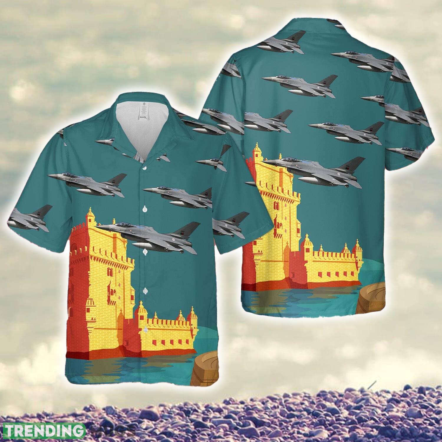 Portuguese Air Force F16 Fighting Falcon Hawaiian Shirt - Portuguese Air Force F16 Fighting Falcon Hawaiian Shirt Portuguese Air Force F16 Fighting Falcon Hawaiian Shirt - Portuguese Air Force F16 Fighting Falcon Hawaiian Shirt