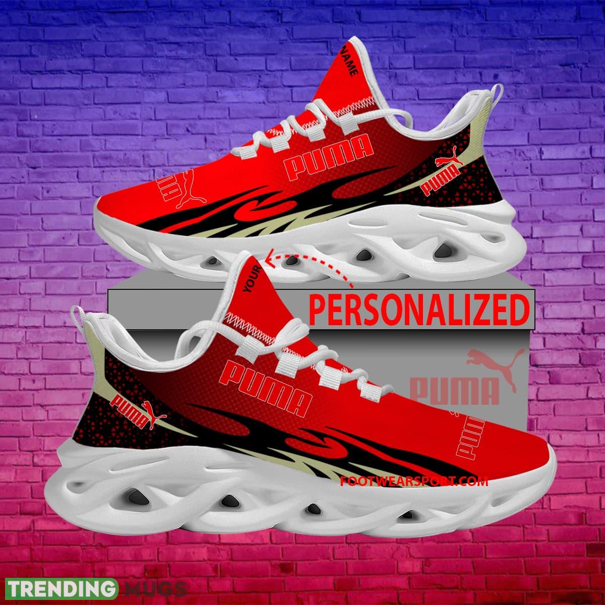 Puma Max Soul Shoes Pattern New Sport Sneaker Modern Custom Name - Puma Max Soul Shoes Personlized Photo 1 Puma Max Soul Shoes Pattern New Sport Sneaker Modern Custom Name - Puma Max Soul Shoes Personlized Photo 1
