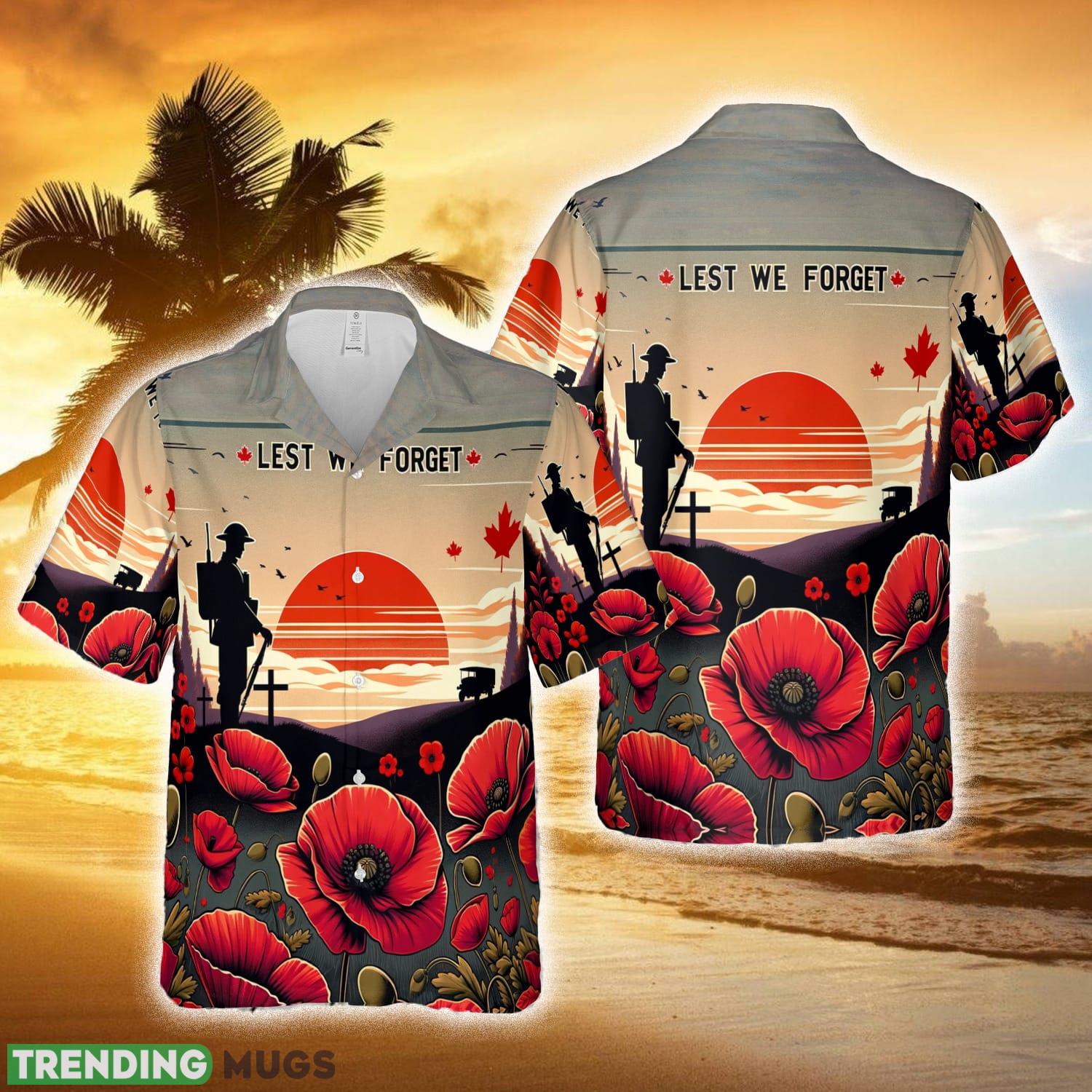 Remembrance Day Canada Lest We Forget Hawaiian Shirt Summer Holidays - Remembrance Day Canada Lest We Forget Hawaiian Shirt Summer Holidays Remembrance Day Canada Lest We Forget Hawaiian Shirt Summer Holidays - Remembrance Day Canada Lest We Forget Hawaiian Shirt Summer Holidays