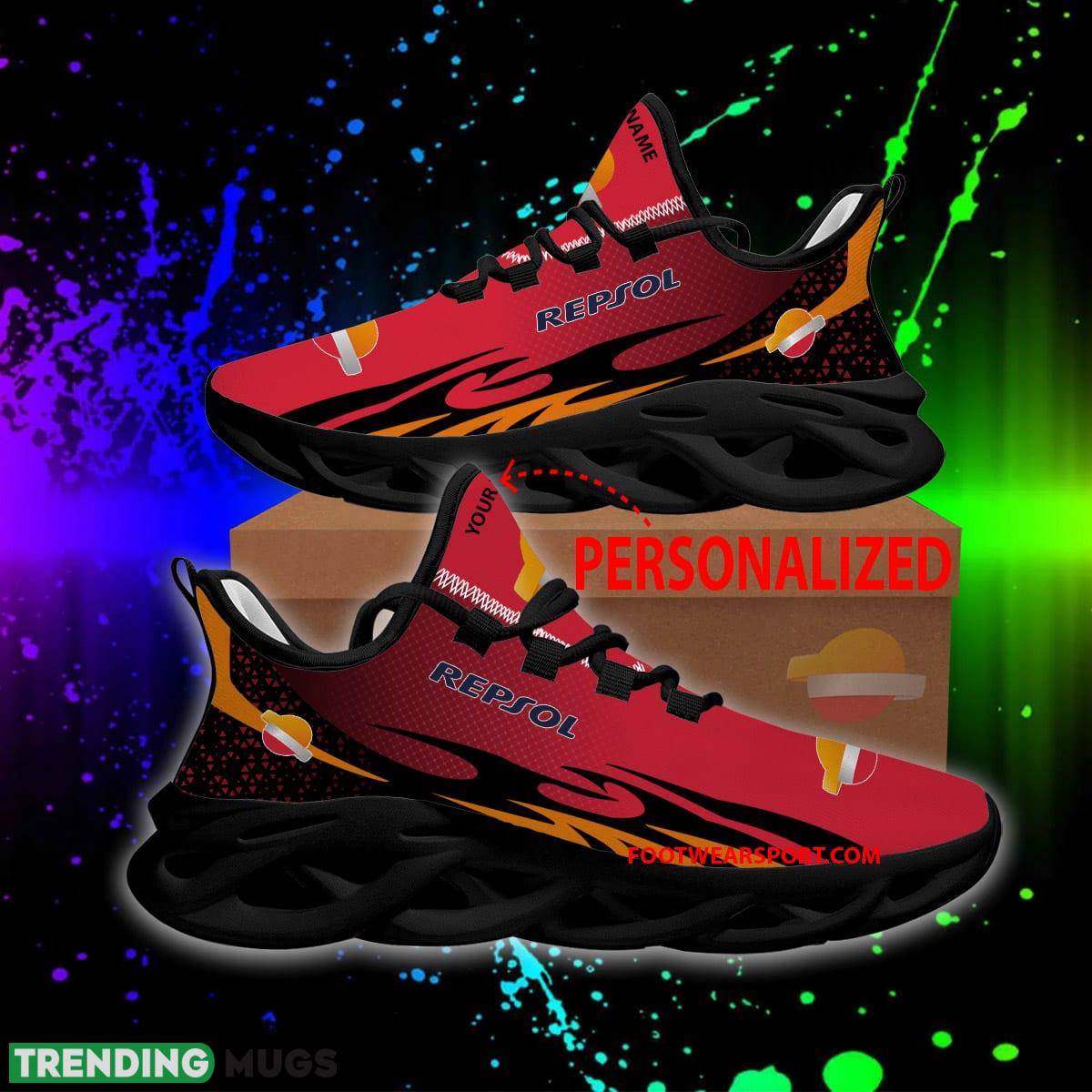 Repsol Max Soul Shoes Pattern New Running Sneaker Chic Custom Name - Repsol Max Soul Shoes Personlized Photo 1 Repsol Max Soul Shoes Pattern New Running Sneaker Chic Custom Name - Repsol Max Soul Shoes Personlized Photo 1