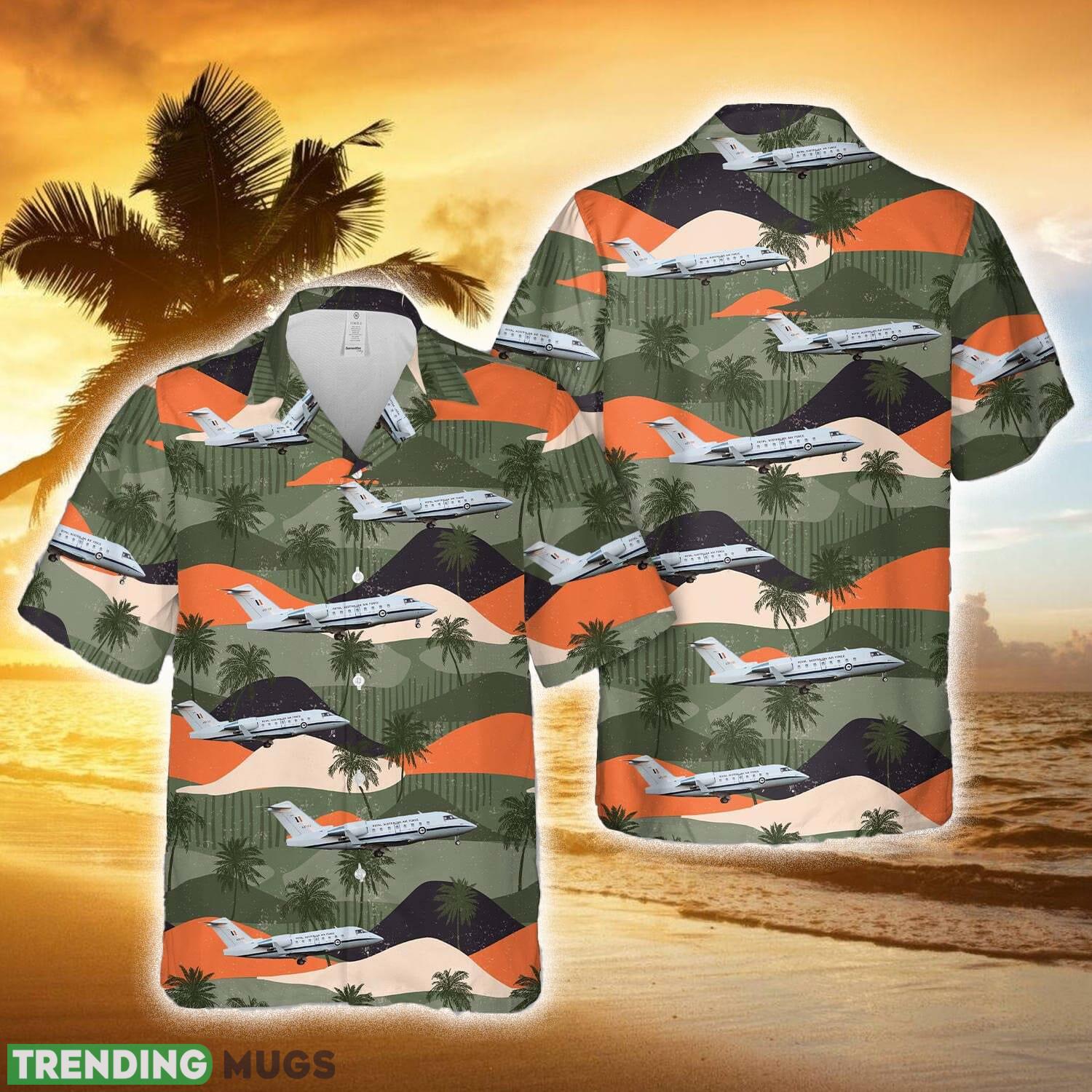 Royal Australian Air Force Bombardier CL_600_2B16 Challenger 604 Hawaiian Shirt - Royal Australian Air Force Bombardier CL_600_2B16 Challenger 604 Hawaiian Shirt Royal Australian Air Force Bombardier CL_600_2B16 Challenger 604 Hawaiian Shirt - Royal Australian Air Force Bombardier CL_600_2B16 Challenger 604 Hawaiian Shirt
