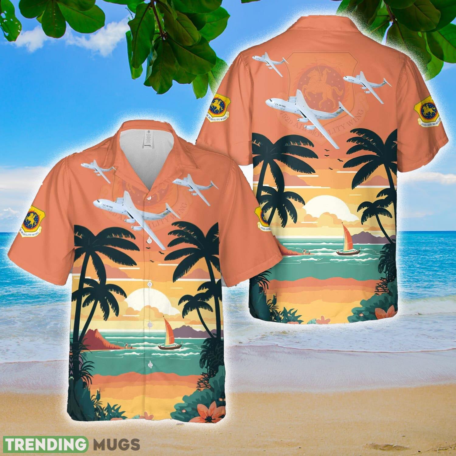 US Air Force 452d Air Mobility Wing Lockheed Martin C_141 Starlifter Hawaiian Shirt Summer Holidays - US Air Force 452d Air Mobility Wing Lockheed Martin C_141 Starlifter Hawaiian Shirt Summer Holidays US Air Force 452d Air Mobility Wing Lockheed Martin C_141 Starlifter Hawaiian Shirt Summer Holidays - US Air Force 452d Air Mobility Wing Lockheed Martin C_141 Starlifter Hawaiian Shirt Summer Holidays