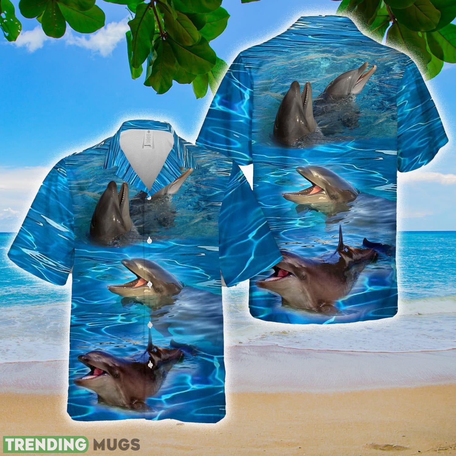 Wholphin Hawaiian Shirt Summer Holidays - Wholphin Hawaiian Shirt Summer Holidays Wholphin Hawaiian Shirt Summer Holidays - Wholphin Hawaiian Shirt Summer Holidays