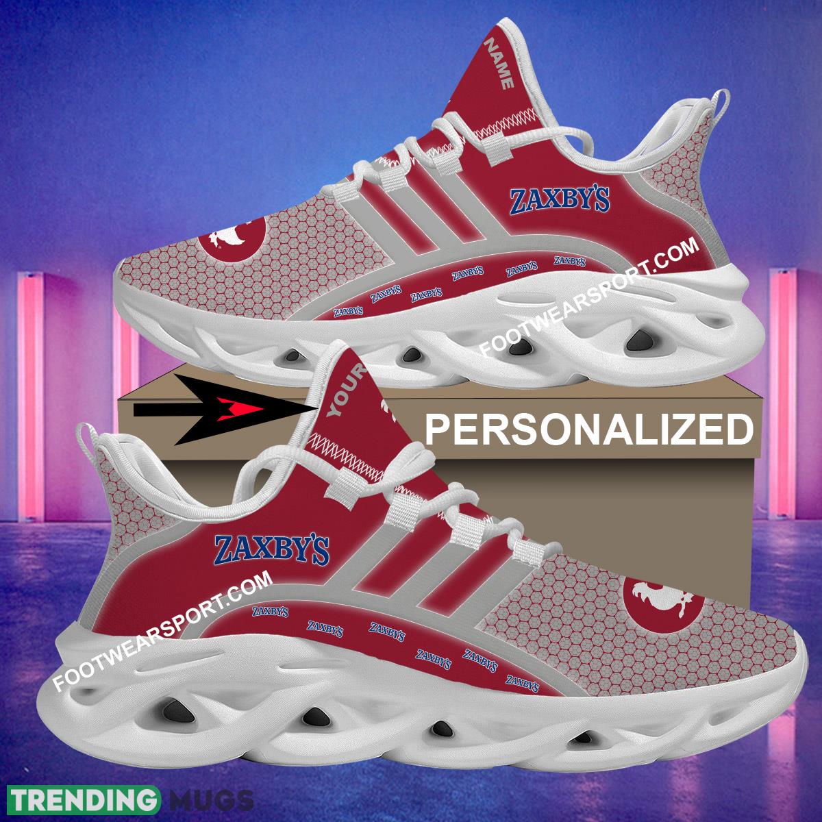 ZAXBY'S Max Soul Shoes Brand For Fans Gift Trend Running Sneaker Custom Name Max Soul Shoes - ZAXBY'S Brand Max Soul Sneaker Personalized_1 ZAXBY'S Max Soul Shoes Brand For Fans Gift Trend Running Sneaker Custom Name Max Soul Shoes - ZAXBY'S Brand Max Soul Sneaker Personalized_1