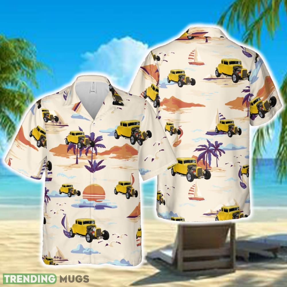 1932 Ford American Graffiti Hawaiian Shirt - 1932 Ford American Graffiti Hawaiian Shirt 1932 Ford American Graffiti Hawaiian Shirt - 1932 Ford American Graffiti Hawaiian Shirt