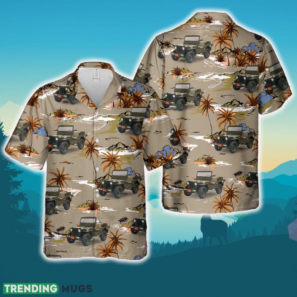 1952 Willys Jeep Hawaiian Shirt - 1952 Willys Jeep Hawaiian Shirt 1952 Willys Jeep Hawaiian Shirt - 1952 Willys Jeep Hawaiian Shirt