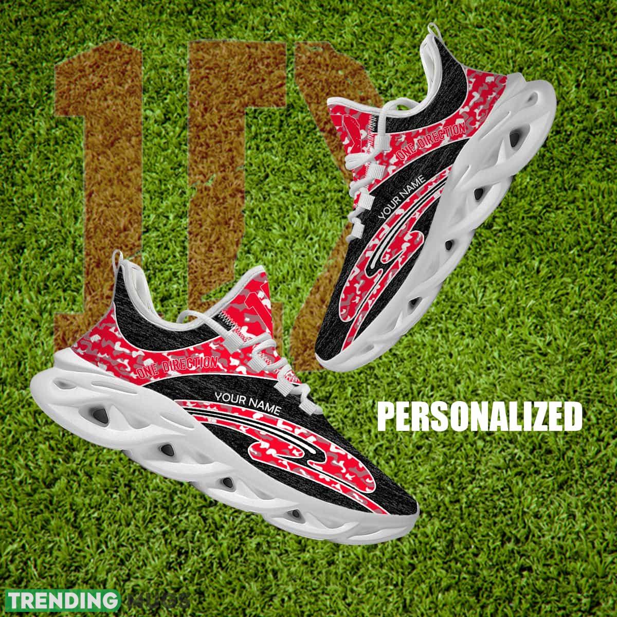 1D One Direction Band Brand New Sport Sneaker Branding Camo Max Soul Shoes Custom Name - 1D One Direction Band Running Shoes Camo Design Personalized Photo 1 1D One Direction Band Brand New Sport Sneaker Branding Camo Max Soul Shoes Custom Name - 1D One Direction Band Running Shoes Camo Design Personalized Photo 1