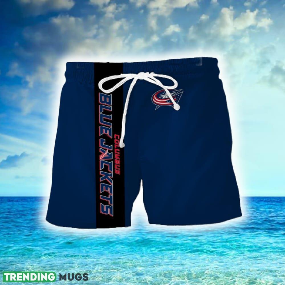 Columbus Blue Jackets Combo Hawaiian Shirt And Shorts For Men Women Summer Beach Hawaiian & Short Columbus Blue Jackets Combo Hawaiian Shirt And Shorts For Men Women Summer Beach Hawaiian & Short