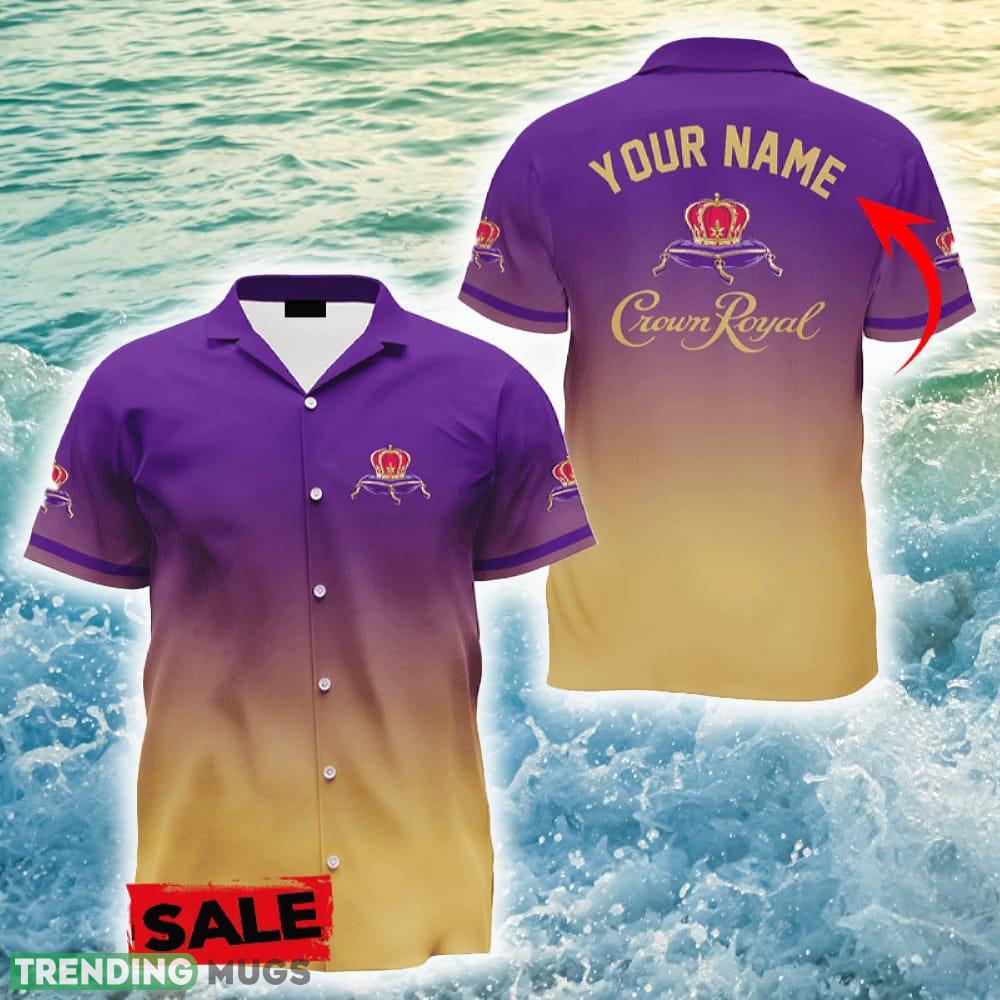 Custom Name Crown Royal Gradient Hawaiian Shirt Beer Holidays Summer - Custom Name Crown Royal Gradient Hawaiian Shirt Beer Holidays Summer Custom Name Crown Royal Gradient Hawaiian Shirt Beer Holidays Summer - Custom Name Crown Royal Gradient Hawaiian Shirt Beer Holidays Summer