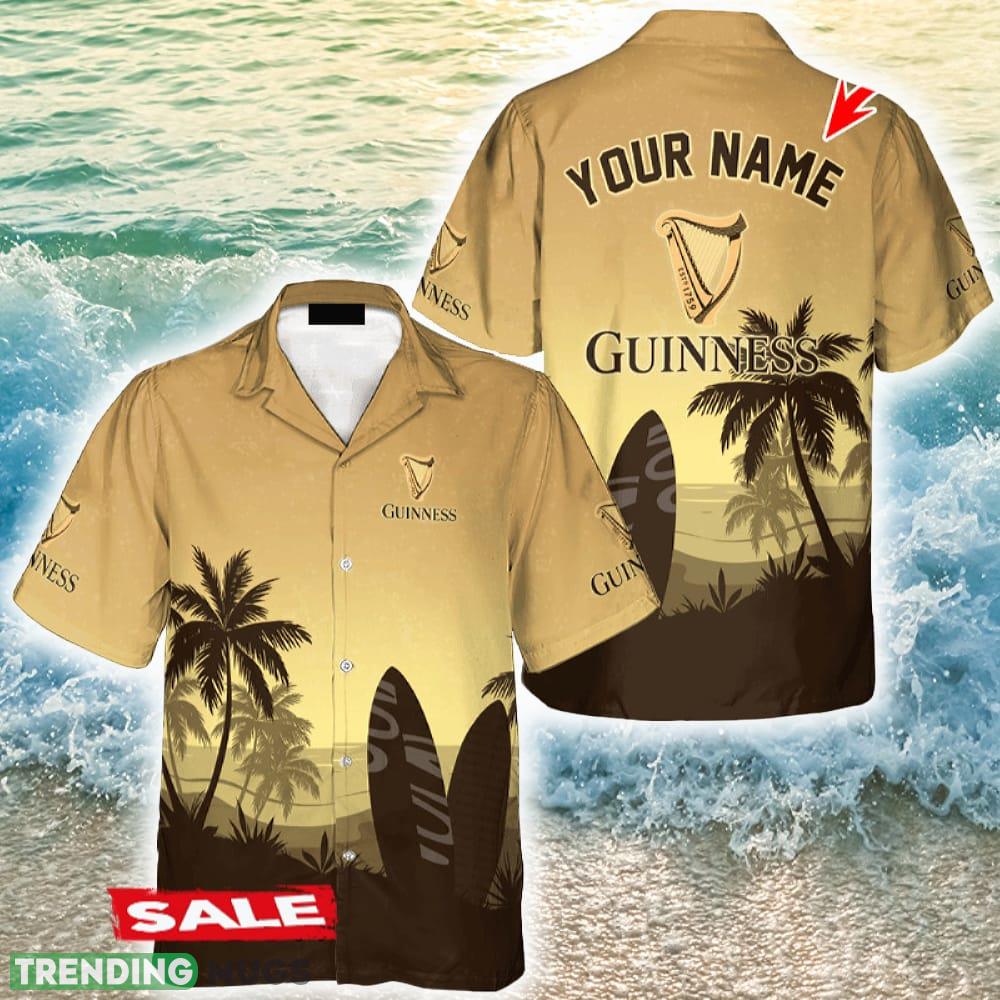 Custom Name Guinness Beer Palm Tree Surfboard Hawaiian Shirt Beer Holidays Summer - Custom Name Guinness Beer Palm Tree Surfboard Hawaiian Shirt Beer Holidays Summer Custom Name Guinness Beer Palm Tree Surfboard Hawaiian Shirt Beer Holidays Summer - Custom Name Guinness Beer Palm Tree Surfboard Hawaiian Shirt Beer Holidays Summer