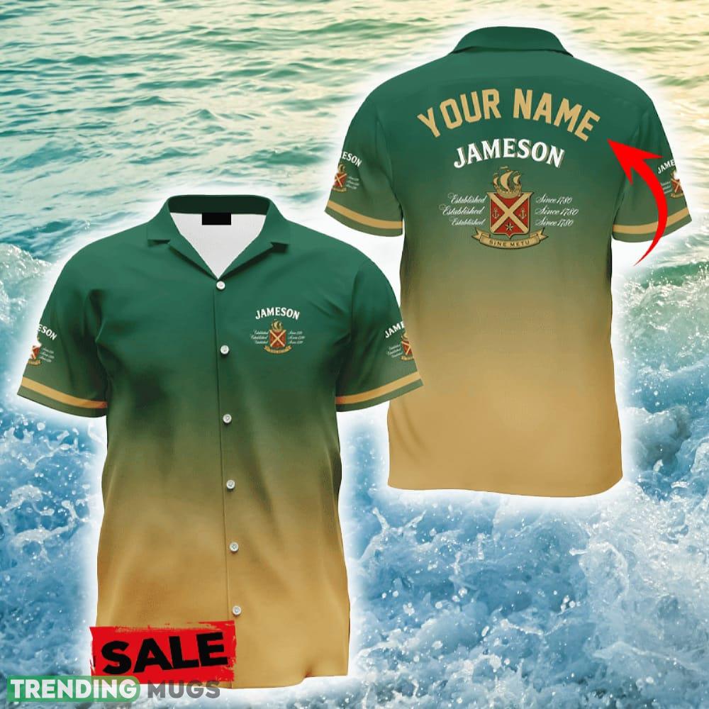 Custom Name Jameson Gradient Hawaiian Shirt Beer Holidays Summer - Custom Name Jameson Gradient Hawaiian Shirt Beer Holidays Summer Custom Name Jameson Gradient Hawaiian Shirt Beer Holidays Summer - Custom Name Jameson Gradient Hawaiian Shirt Beer Holidays Summer