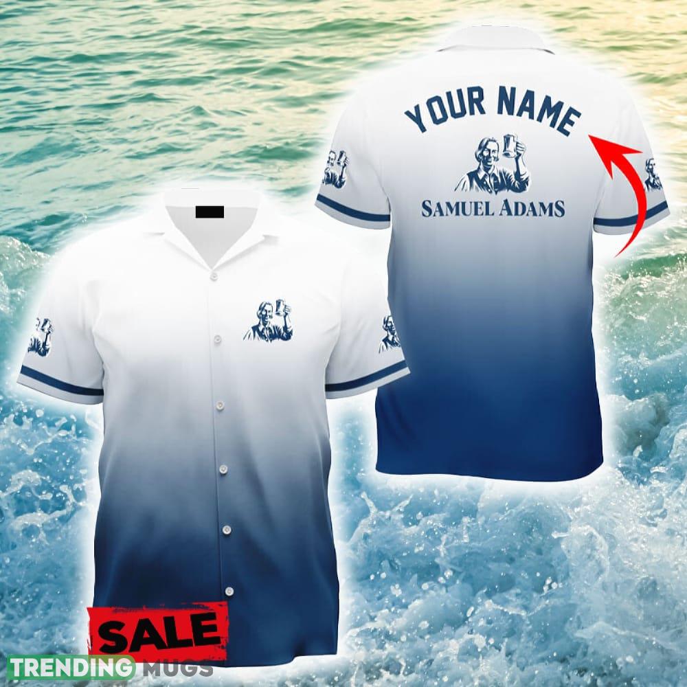 Custom Name Samuel Adams Gradient Hawaiian Shirt Beer Holidays Summer - Custom Name Samuel Adams Gradient Hawaiian Shirt Beer Holidays Summer Custom Name Samuel Adams Gradient Hawaiian Shirt Beer Holidays Summer - Custom Name Samuel Adams Gradient Hawaiian Shirt Beer Holidays Summer