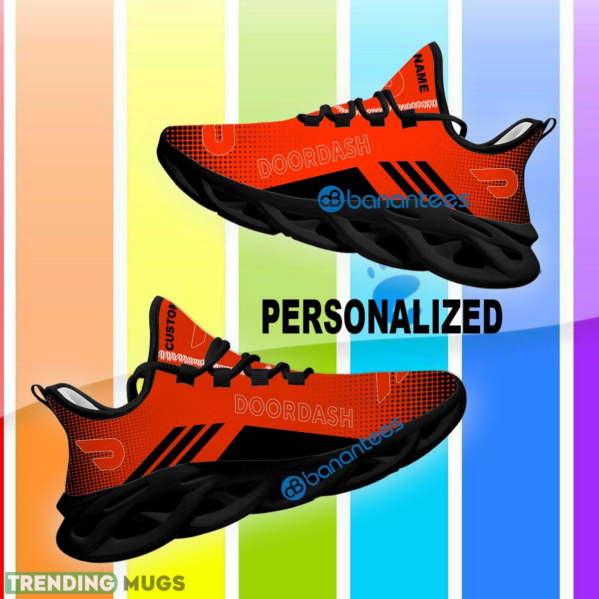 DoorDash Max Soul Shoes New Custom Name Motivate Chunky Sneaker Max Soul DoorDash Max Soul Shoes New Custom Name Motivate Chunky Sneaker Max Soul