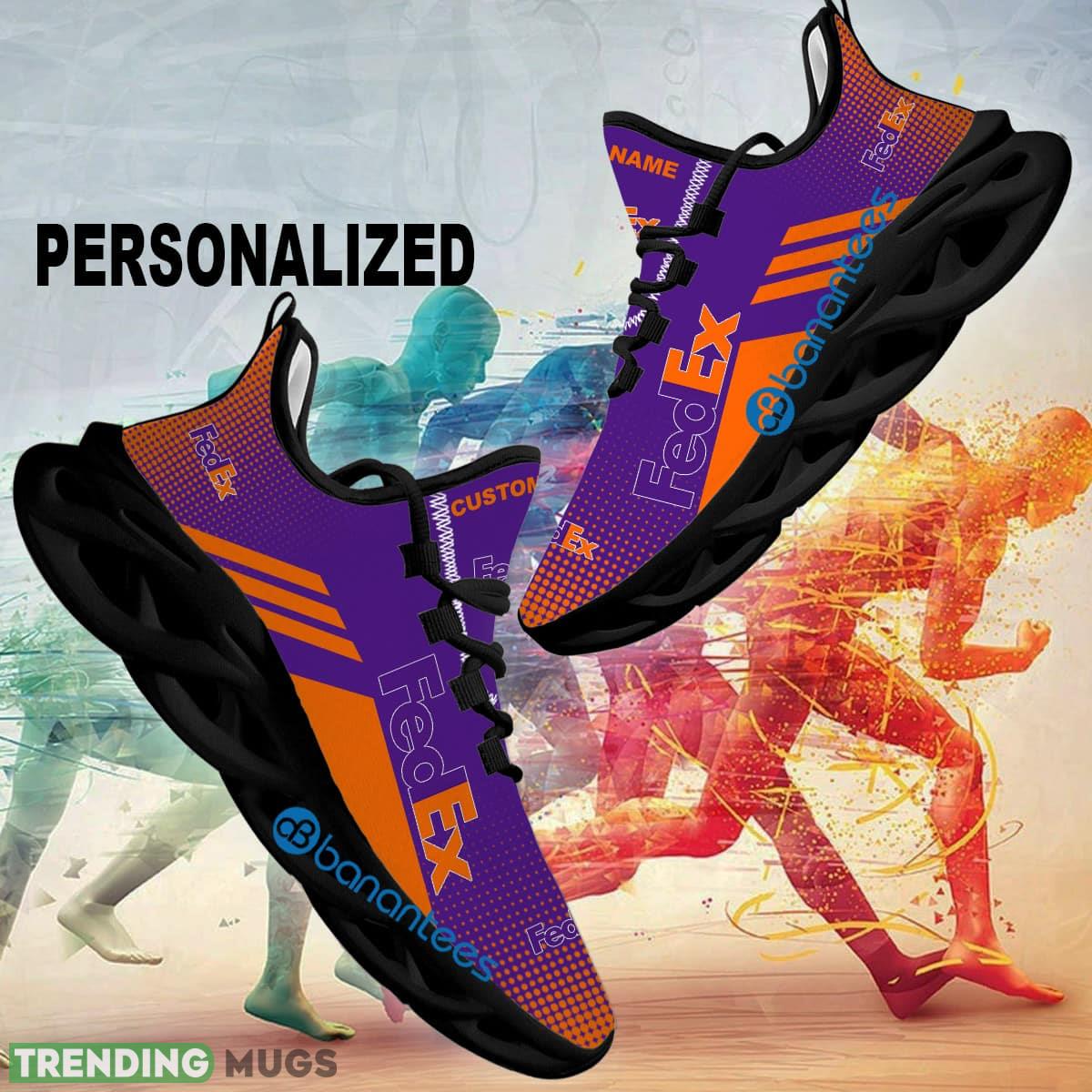 Fedex Max Soul Shoes New Custom Name Streetstyle Running Sneaker Max Soul Fedex Max Soul Shoes New Custom Name Streetstyle Running Sneaker Max Soul