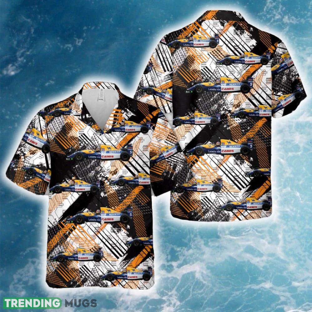 Formula One car Williams FW14 Hawaiian Shirt Beach Summer - Formula One car Williams FW14 Hawaiian Shirt Beach Summer Formula One car Williams FW14 Hawaiian Shirt Beach Summer - Formula One car Williams FW14 Hawaiian Shirt Beach Summer