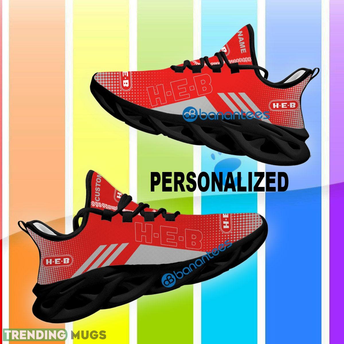 H E B Max Soul Shoes New Custom Name Impression Running Sneaker Max Soul H E B Max Soul Shoes New Custom Name Impression Running Sneaker Max Soul