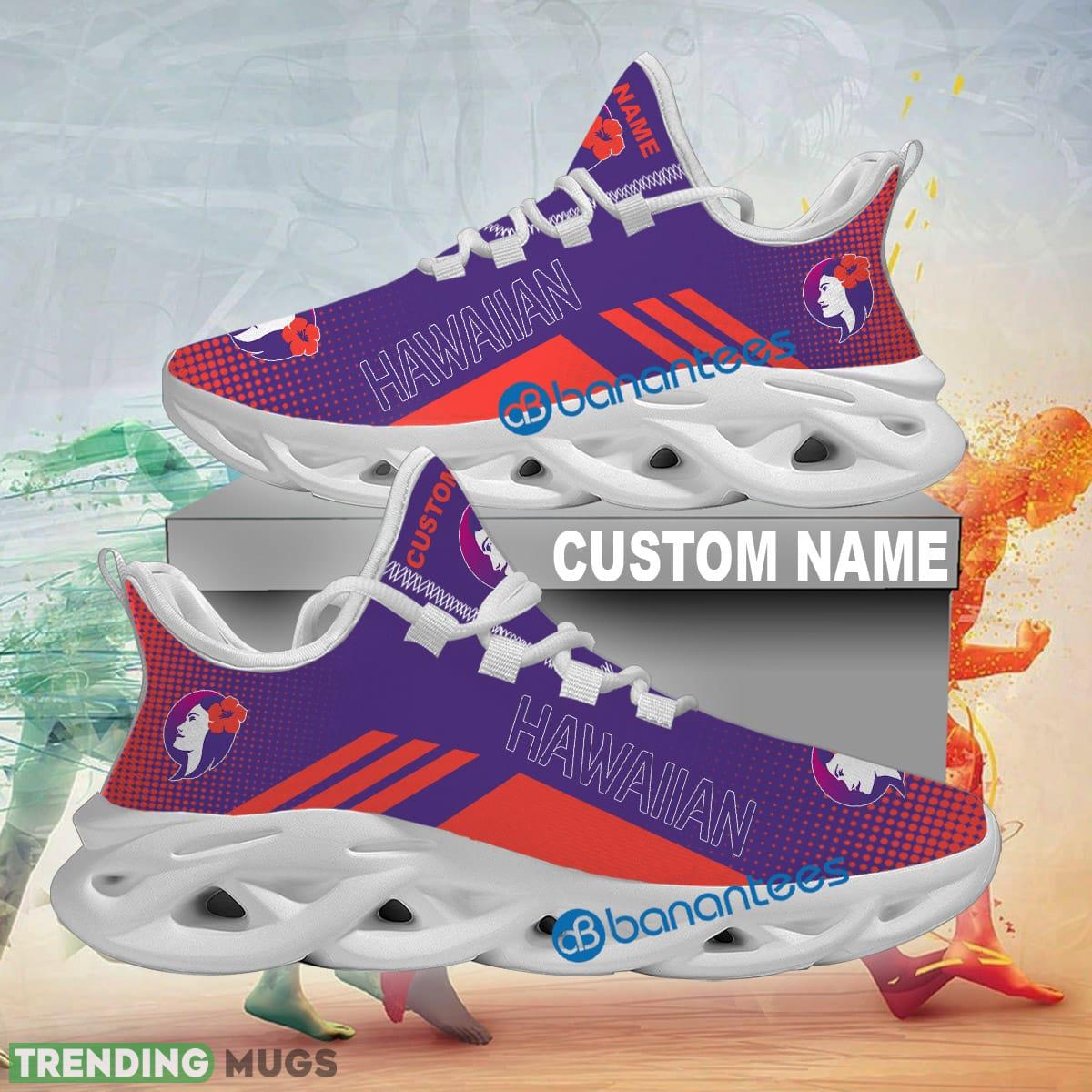 Hawaiian Airlines Max Soul Shoes New Custom Name Influence Sport Sneaker - Hawaiian Airlines Running Sneakers New Personalized_1 Hawaiian Airlines Max Soul Shoes New Custom Name Influence Sport Sneaker - Hawaiian Airlines Running Sneakers New Personalized_1