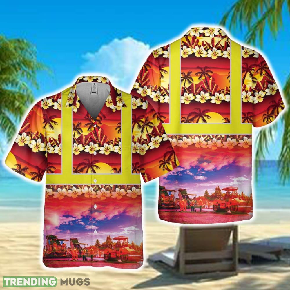 Highway Construction Tropical Pocket Hawaiian Shirt Beach Summer - Highway Construction Tropical Pocket Hawaiian Shirt Beach Summer Highway Construction Tropical Pocket Hawaiian Shirt Beach Summer - Highway Construction Tropical Pocket Hawaiian Shirt Beach Summer