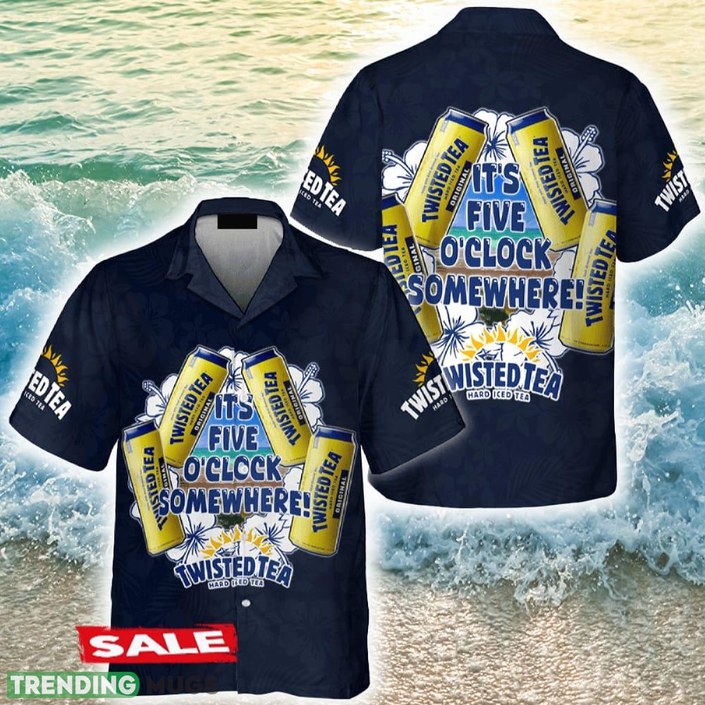 It's Five O'clock Somewhere Twisted Tea Hawaiian Shirt Beer Holidays Summer Hawaiian Shirt It's Five O'clock Somewhere Twisted Tea Hawaiian Shirt Beer Holidays Summer - It's Five O'clock Somewhere Twisted Tea Hawaiian Shirt Beer Holidays Summer