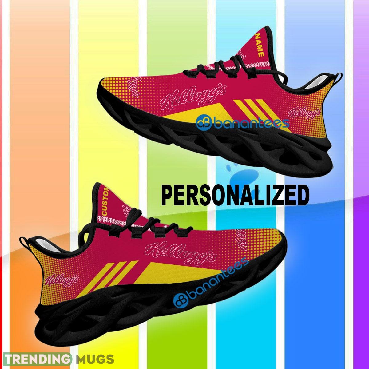 Kellogg’s Max Soul Shoes New Custom Name Statement Sport Sneaker Max Soul Kellogg’s Max Soul Shoes New Custom Name Statement Sport Sneaker Max Soul