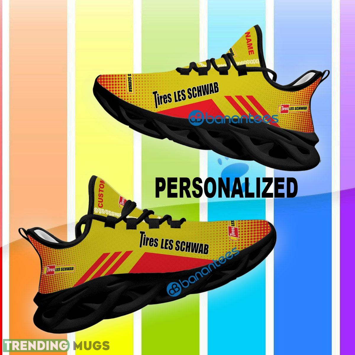 Les Schwab Tire Max Soul Shoes New Custom Name Runway Sport Sneaker Max Soul Les Schwab Tire Max Soul Shoes New Custom Name Runway Sport Sneaker Max Soul