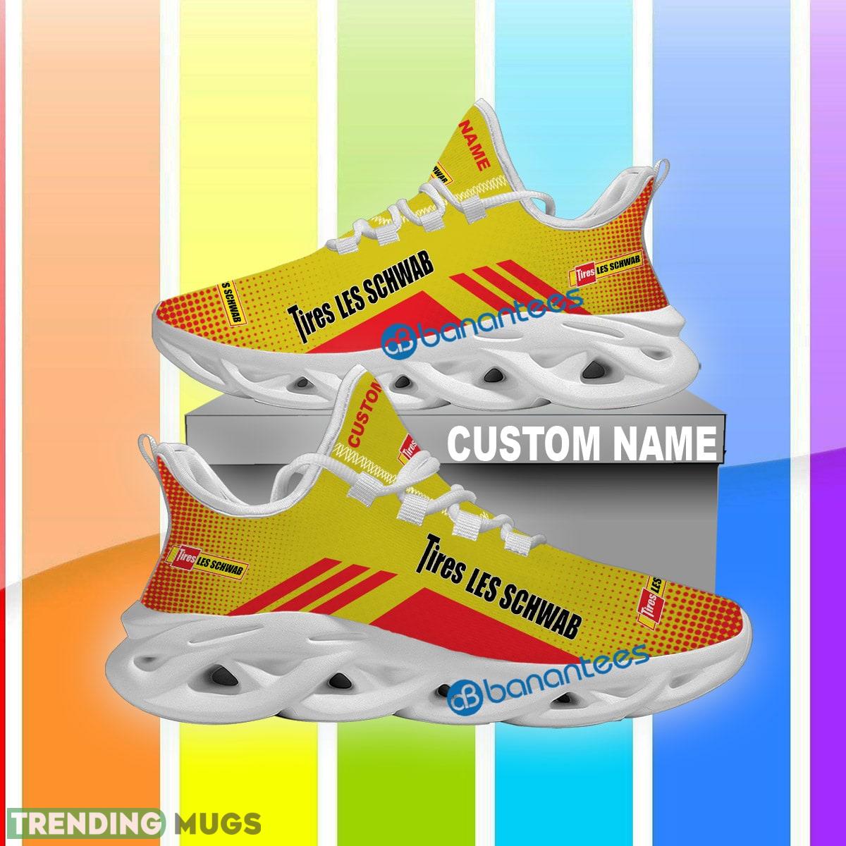 Les Schwab Tire Max Soul Shoes New Custom Name Runway Sport Sneaker - Les Schwab Tire Running Sneakers New Personalized_1 Les Schwab Tire Max Soul Shoes New Custom Name Runway Sport Sneaker - Les Schwab Tire Running Sneakers New Personalized_1