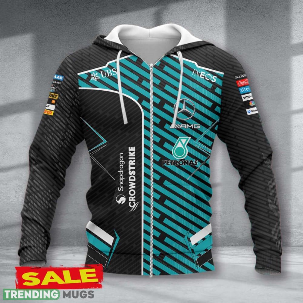 Mercedes AMG PETRONAS F1 Team Outfit 3D Hoodie, Zip Hoodie, 3D TShirt Full Print For Fans 3D Hoodies Mercedes AMG PETRONAS F1 Team Outfit 3D Hoodie, Zip Hoodie, 3D TShirt Full Print For Fans 3D Hoodies