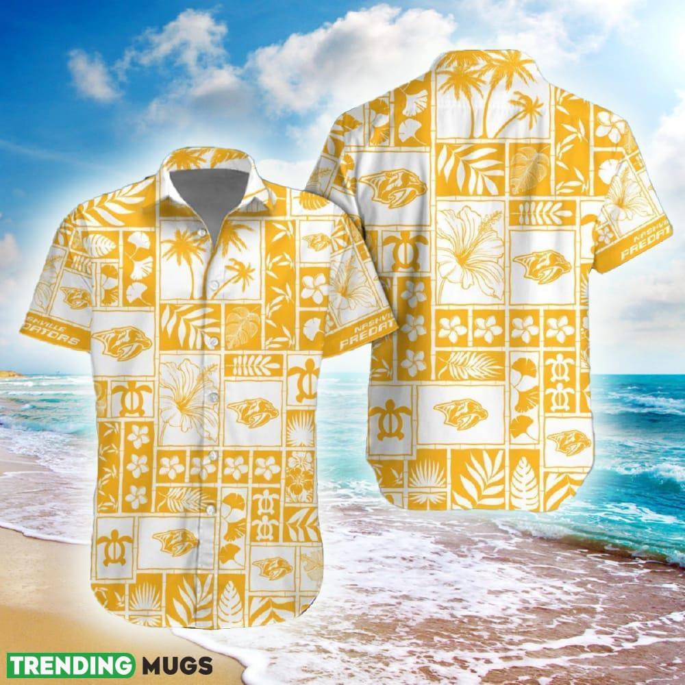 Nashville Predators Combo Hawaiian Shirt And Short AOP For Men Women Vintage Fans - Nashville Predators 3D Hawaiian Shirt And Short Set Mens_1 Nashville Predators Combo Hawaiian Shirt And Short AOP For Men Women Vintage Fans - Nashville Predators 3D Hawaiian Shirt And Short Set Mens_1