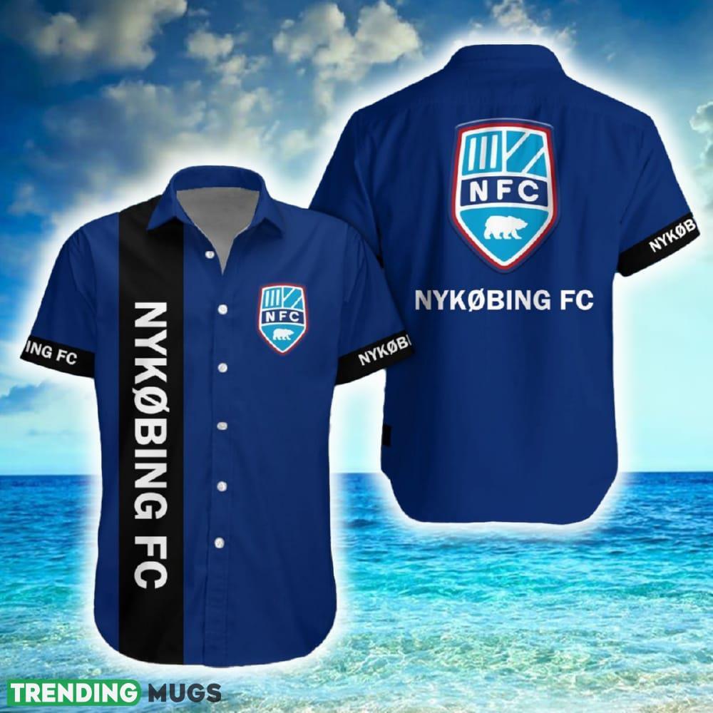 Nykøbing FC Combo Hawaiian Shirt And Shorts For Men Women Summer Beach - Nykøbing FC Hawaiian Shirt And Short Set New For Fans_1