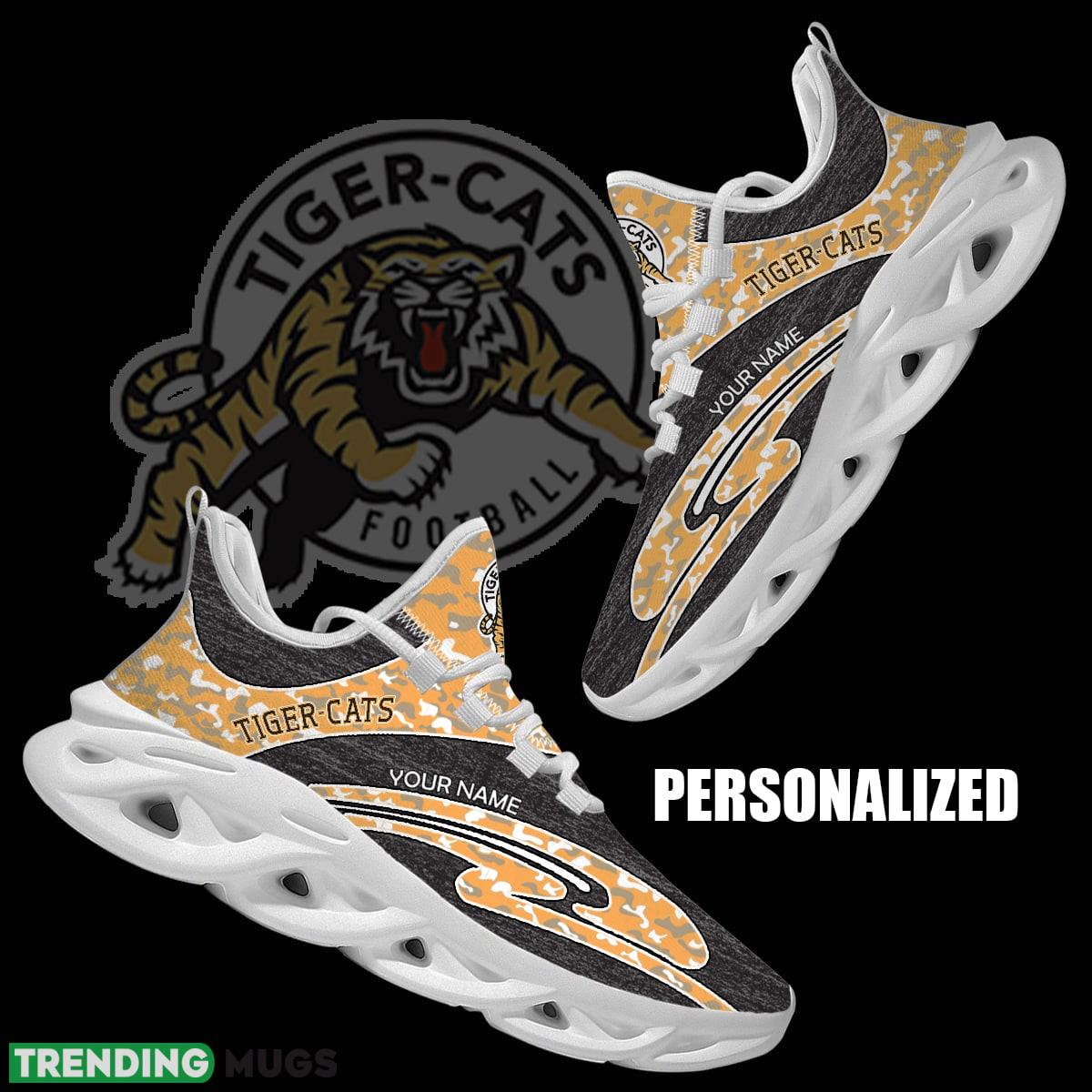 Personalized Camo Design CFL Hamilton Tiger Cats Max Soul Shoes Runway Running Sneaker - CFL Hamilton Tiger Cats Chunky Sneakers Camo Personalized Style 1 Personalized Camo Design CFL Hamilton Tiger Cats Max Soul Shoes Runway Running Sneaker - CFL Hamilton Tiger Cats Chunky Sneakers Camo Personalized Style 1