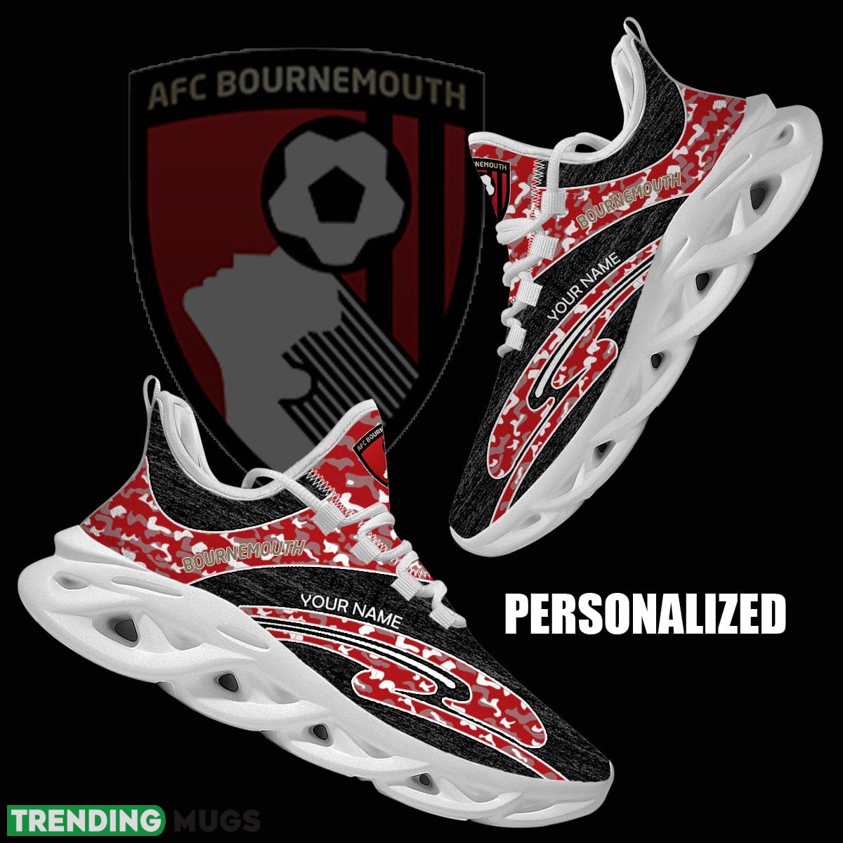 Personalized Camo Design EPL AFC Bournemouth Max Soul Shoes Trendy Running Sneaker - EPL AFC Bournemouth Chunky Sneakers Camo Personalized Style 1 Personalized Camo Design EPL AFC Bournemouth Max Soul Shoes Trendy Running Sneaker - EPL AFC Bournemouth Chunky Sneakers Camo Personalized Style 1