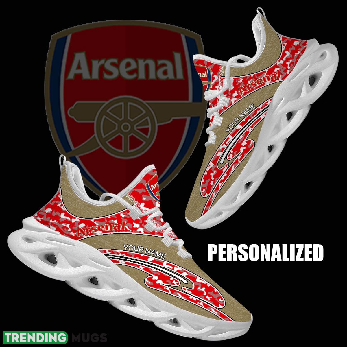 Personalized Camo Design EPL Arsenal Max Soul Shoes Footwear Sport Sneaker - EPL Arsenal Chunky Sneakers Camo Personalized Style 1 Personalized Camo Design EPL Arsenal Max Soul Shoes Footwear Sport Sneaker - EPL Arsenal Chunky Sneakers Camo Personalized Style 1