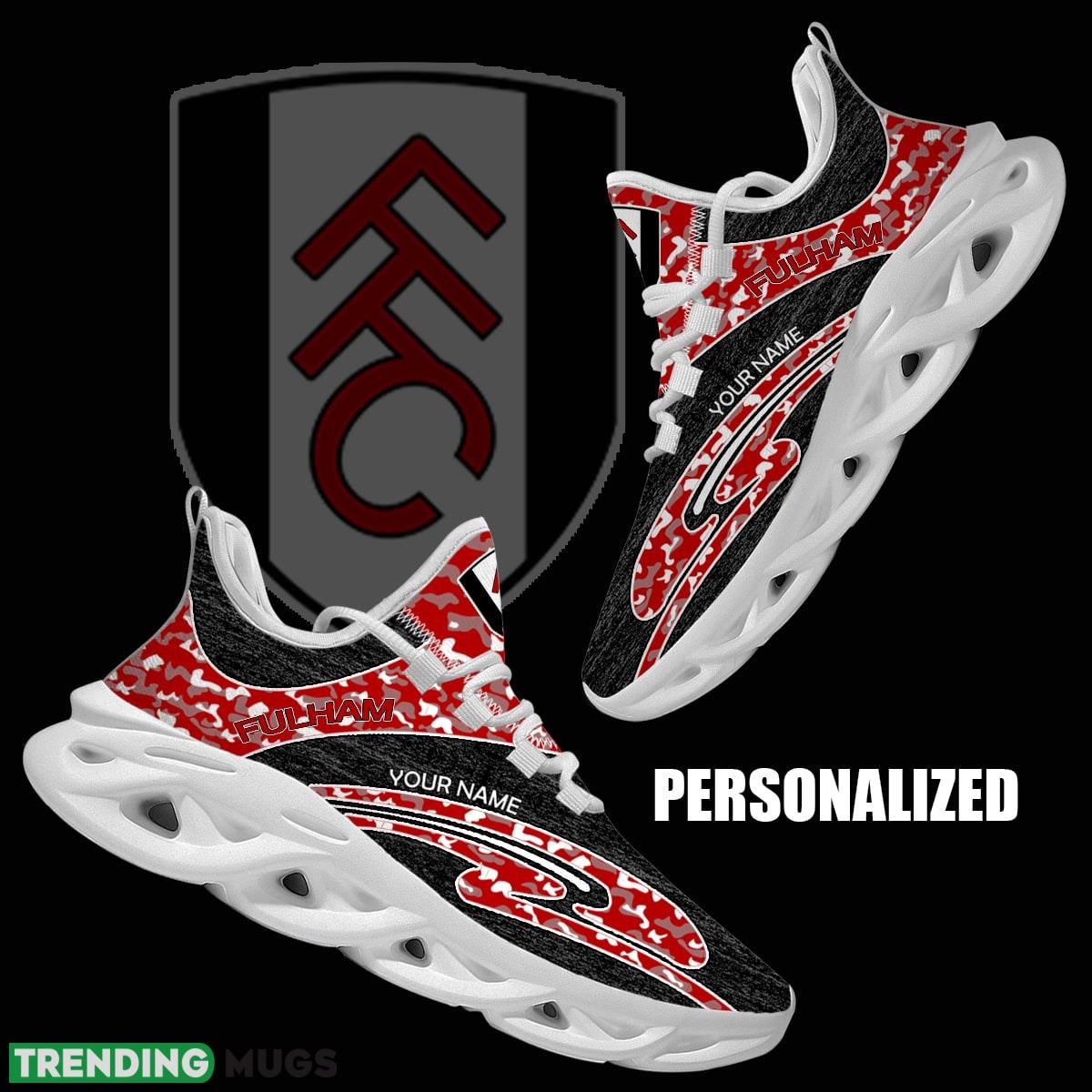 Personalized Camo Design EPL Fulham Max Soul Shoes Identifier Running Sneaker - EPL Fulham Chunky Sneakers Camo Personalized Style 1 Personalized Camo Design EPL Fulham Max Soul Shoes Identifier Running Sneaker - EPL Fulham Chunky Sneakers Camo Personalized Style 1