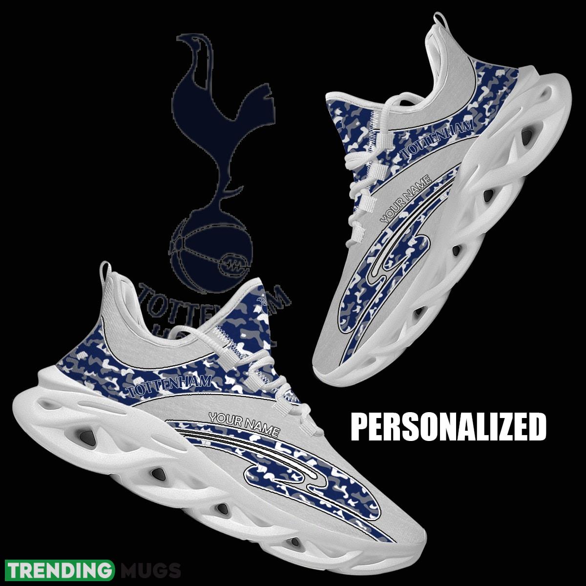 Personalized Camo Design EPL Tottenham Hotspur Max Soul Shoes Motif Chunky Sneaker - EPL Tottenham Hotspur Chunky Sneakers Camo Personalized Style 1 Personalized Camo Design EPL Tottenham Hotspur Max Soul Shoes Motif Chunky Sneaker - EPL Tottenham Hotspur Chunky Sneakers Camo Personalized Style 1