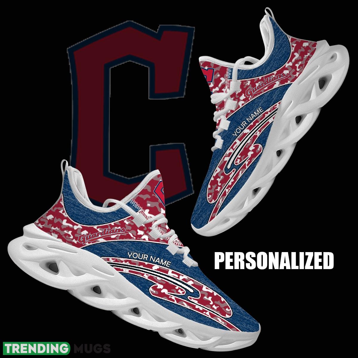 Personalized Camo Design MLB Cleveland Guardians Max Soul Shoes Unconventional Running Sneaker - MLB Cleveland Guardians Chunky Sneakers Camo Personalized Style 1 Personalized Camo Design MLB Cleveland Guardians Max Soul Shoes Unconventional Running Sneaker - MLB Cleveland Guardians Chunky Sneakers Camo Personalized Style 1