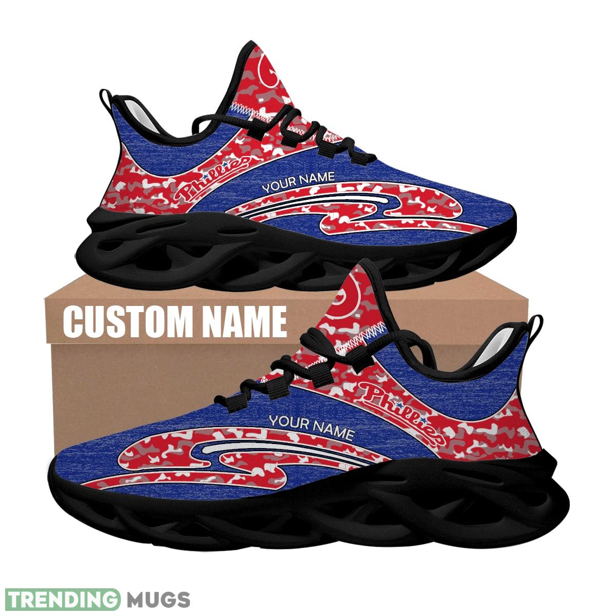 Personalized Camo Design MLB Philadelphia Phillies Max Soul Shoes Energize Sport Sneaker Max Soul Personalized Camo Design MLB Philadelphia Phillies Max Soul Shoes Energize Sport Sneaker Max Soul