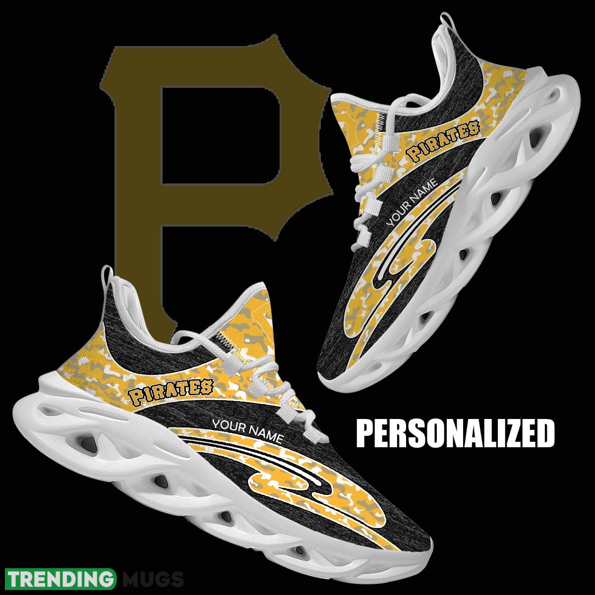 Personalized Camo Design MLB Pittsburgh Pirates Max Soul Shoes Bold Chunky Sneaker - MLB Pittsburgh Pirates Chunky Sneakers Camo Personalized Style 1 Personalized Camo Design MLB Pittsburgh Pirates Max Soul Shoes Bold Chunky Sneaker - MLB Pittsburgh Pirates Chunky Sneakers Camo Personalized Style 1