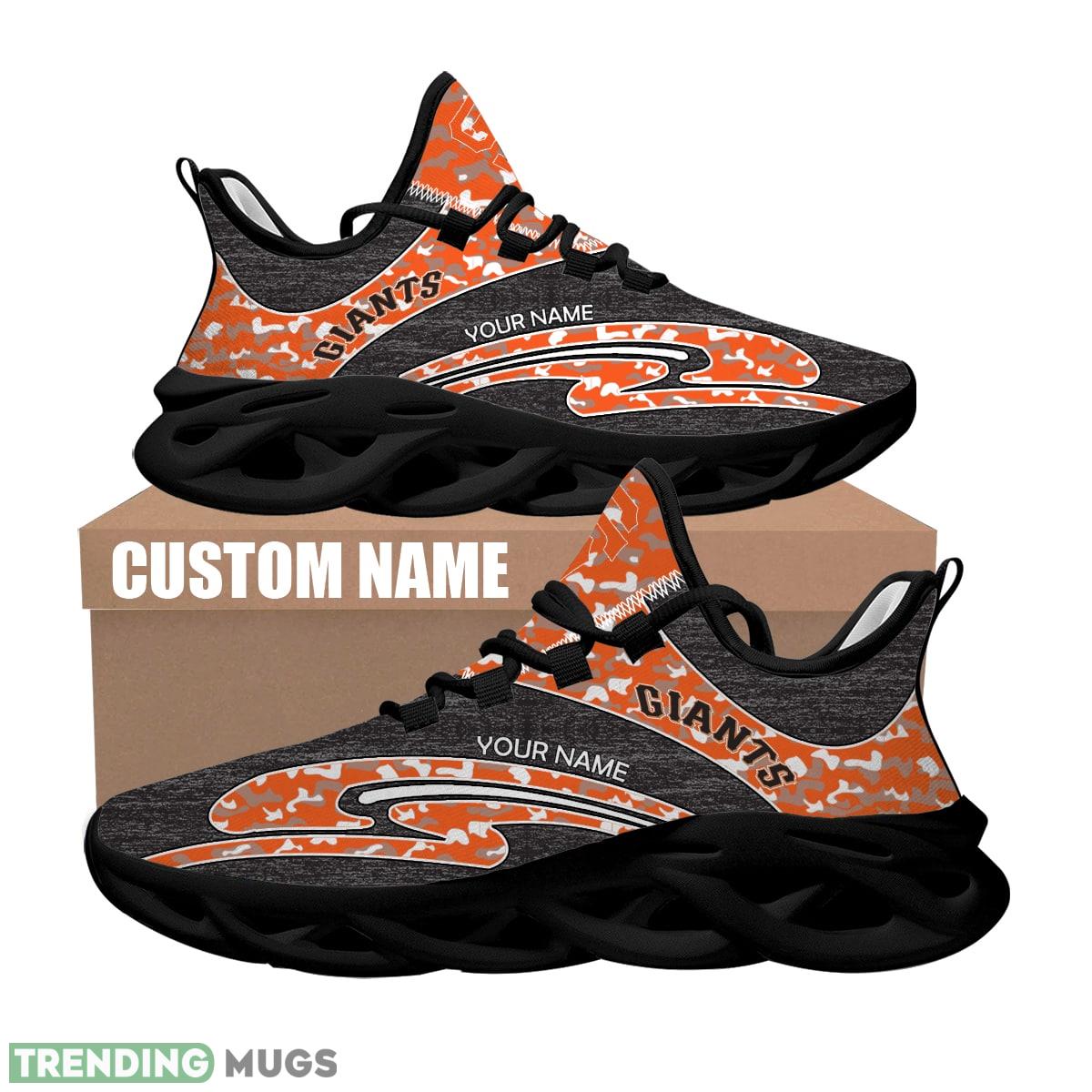 Personalized Camo Design MLB San Francisco Giants Max Soul Shoes Streetstyle Sport Sneaker Max Soul Personalized Camo Design MLB San Francisco Giants Max Soul Shoes Streetstyle Sport Sneaker Max Soul