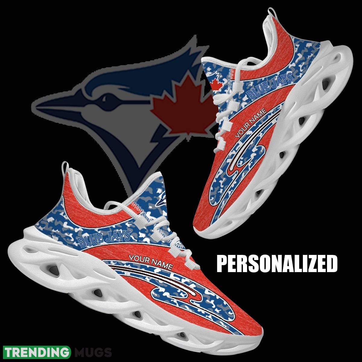 Personalized Camo Design MLB Toronto Blue Jays Max Soul Shoes Showcase Running Sneaker - MLB Toronto Blue Jays Chunky Sneakers Camo Personalized Style 1 Personalized Camo Design MLB Toronto Blue Jays Max Soul Shoes Showcase Running Sneaker - MLB Toronto Blue Jays Chunky Sneakers Camo Personalized Style 1