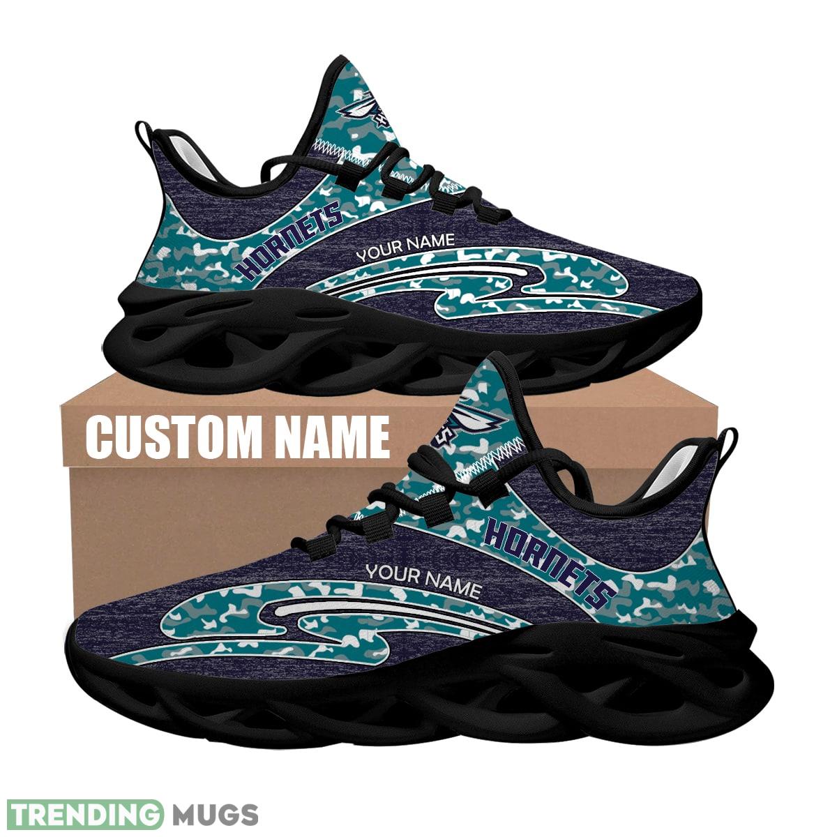 Personalized Camo Design NBA Charlotte Hornets Max Soul Shoes Attitude Chunky Sneaker Max Soul Personalized Camo Design NBA Charlotte Hornets Max Soul Shoes Attitude Chunky Sneaker Max Soul