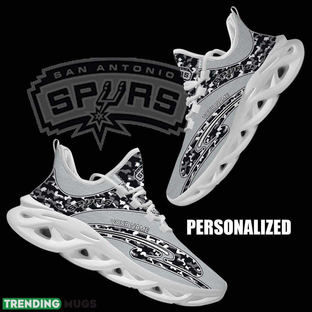 Personalized Camo Design NBA San Antonio Spurs Max Soul Shoes Chic Sport Sneaker - NBA San Antonio Spurs Chunky Sneakers Camo Personalized Style 1 Personalized Camo Design NBA San Antonio Spurs Max Soul Shoes Chic Sport Sneaker - NBA San Antonio Spurs Chunky Sneakers Camo Personalized Style 1