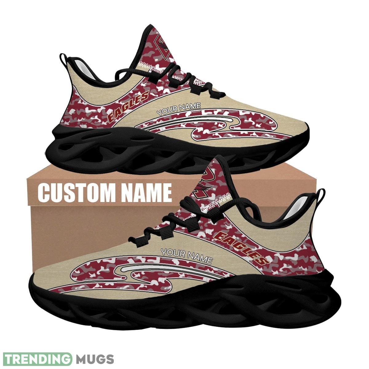 Personalized Camo Design NCAA Boston College Eagles Max Soul Shoes Footwear Running Sneaker Max Soul Personalized Camo Design NCAA Boston College Eagles Max Soul Shoes Footwear Running Sneaker Max Soul