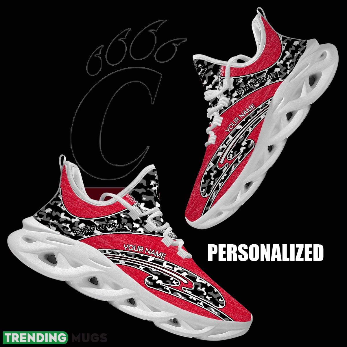 Personalized Camo Design NCAA Cincinnati Bearcats Max Soul Shoes Symbolize Sport Sneaker - NCAA Cincinnati Bearcats Chunky Sneakers Camo Personalized Style 1 Personalized Camo Design NCAA Cincinnati Bearcats Max Soul Shoes Symbolize Sport Sneaker - NCAA Cincinnati Bearcats Chunky Sneakers Camo Personalized Style 1