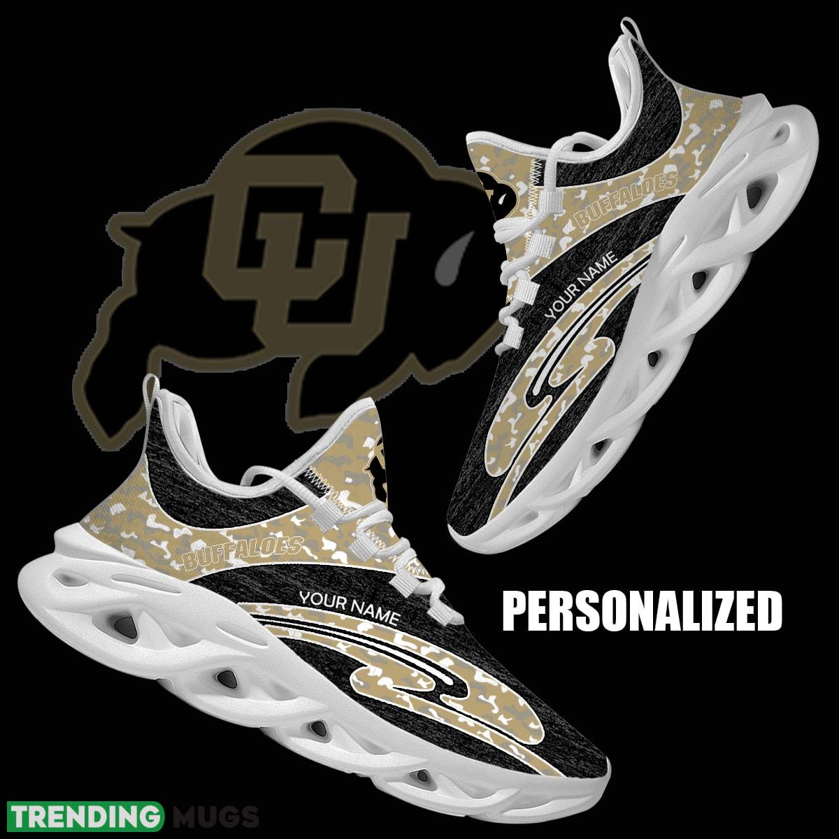 Personalized Camo Design NCAA Colorado Buffaloes Max Soul Shoes Imprint Sport Sneaker - NCAA Colorado Buffaloes Chunky Sneakers Camo Personalized Style 1 Personalized Camo Design NCAA Colorado Buffaloes Max Soul Shoes Imprint Sport Sneaker - NCAA Colorado Buffaloes Chunky Sneakers Camo Personalized Style 1