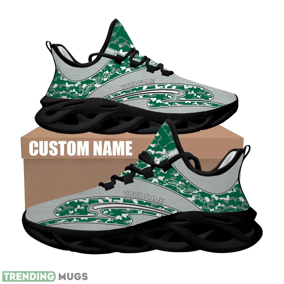 Personalized Camo Design NCAA Eastern Michigan Eagles Max Soul Shoes Visual Running Sneaker Max Soul Personalized Camo Design NCAA Eastern Michigan Eagles Max Soul Shoes Visual Running Sneaker Max Soul