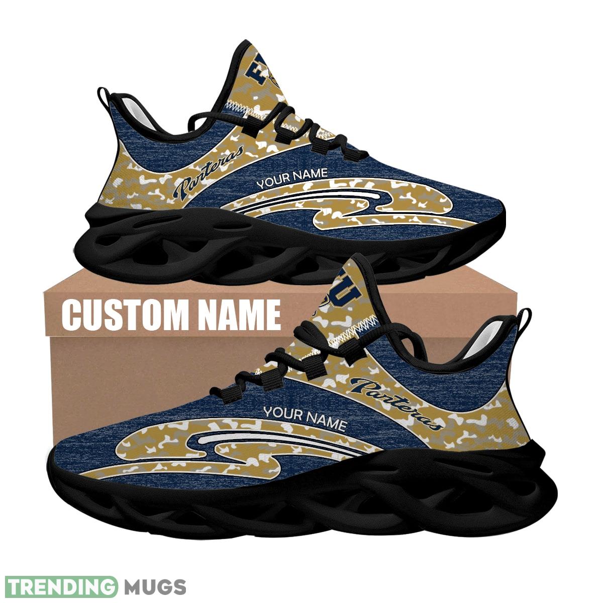 Personalized Camo Design NCAA FIU Panthers Max Soul Shoes Motif Sport Sneaker Max Soul Personalized Camo Design NCAA FIU Panthers Max Soul Shoes Motif Sport Sneaker Max Soul