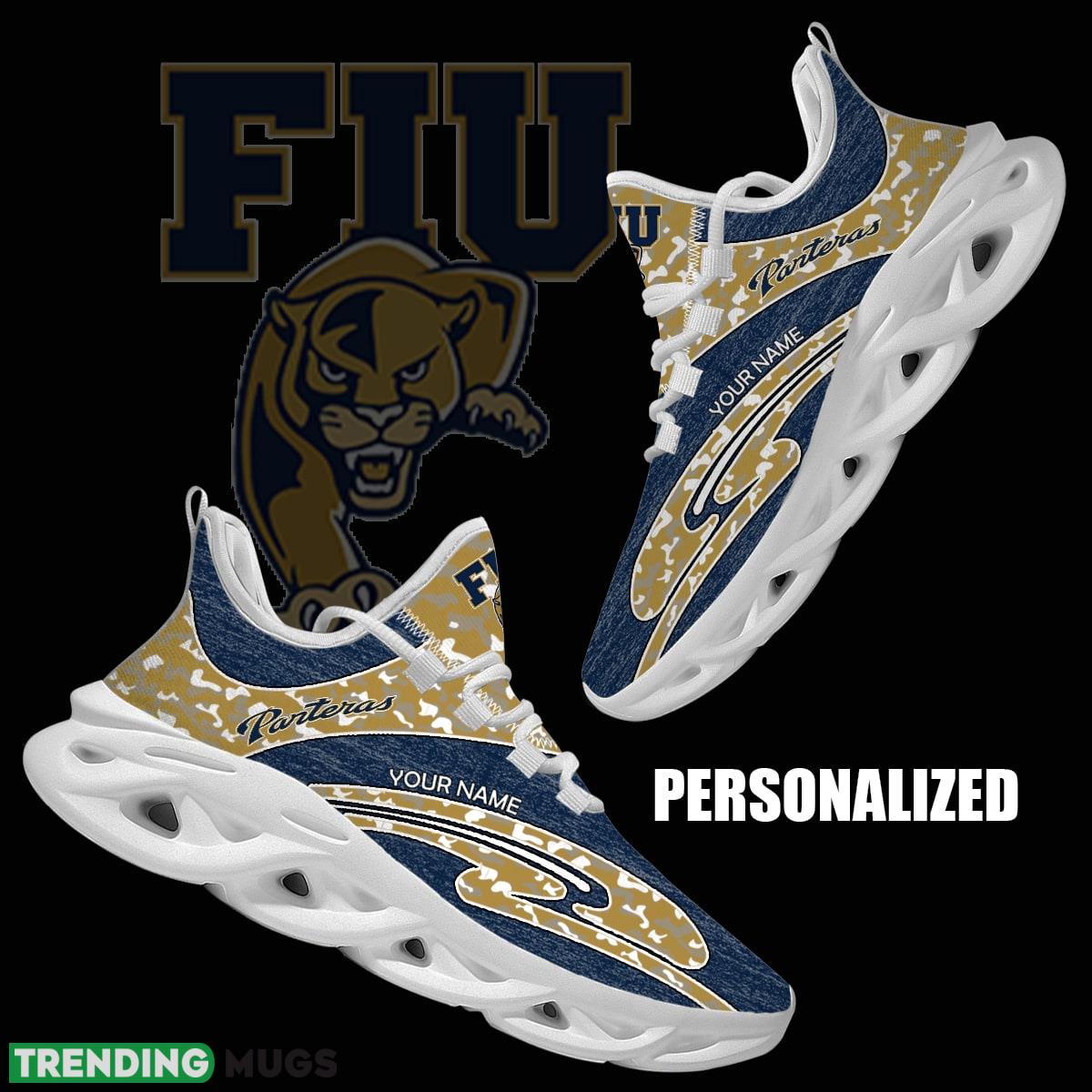 Personalized Camo Design NCAA FIU Panthers Max Soul Shoes Motif Sport Sneaker - NCAA FIU Panthers Chunky Sneakers Camo Personalized Style 1 Personalized Camo Design NCAA FIU Panthers Max Soul Shoes Motif Sport Sneaker - NCAA FIU Panthers Chunky Sneakers Camo Personalized Style 1